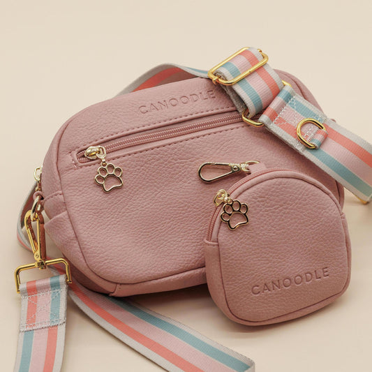The Cafe Bundle- Dog Walking Bag - (Nude Pink)